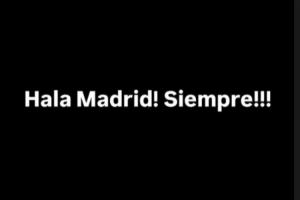 开云-克罗斯社媒鼓励皇马球员：Hala Madrid！永远！